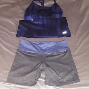 90 degree exercise short and champion Top bundle